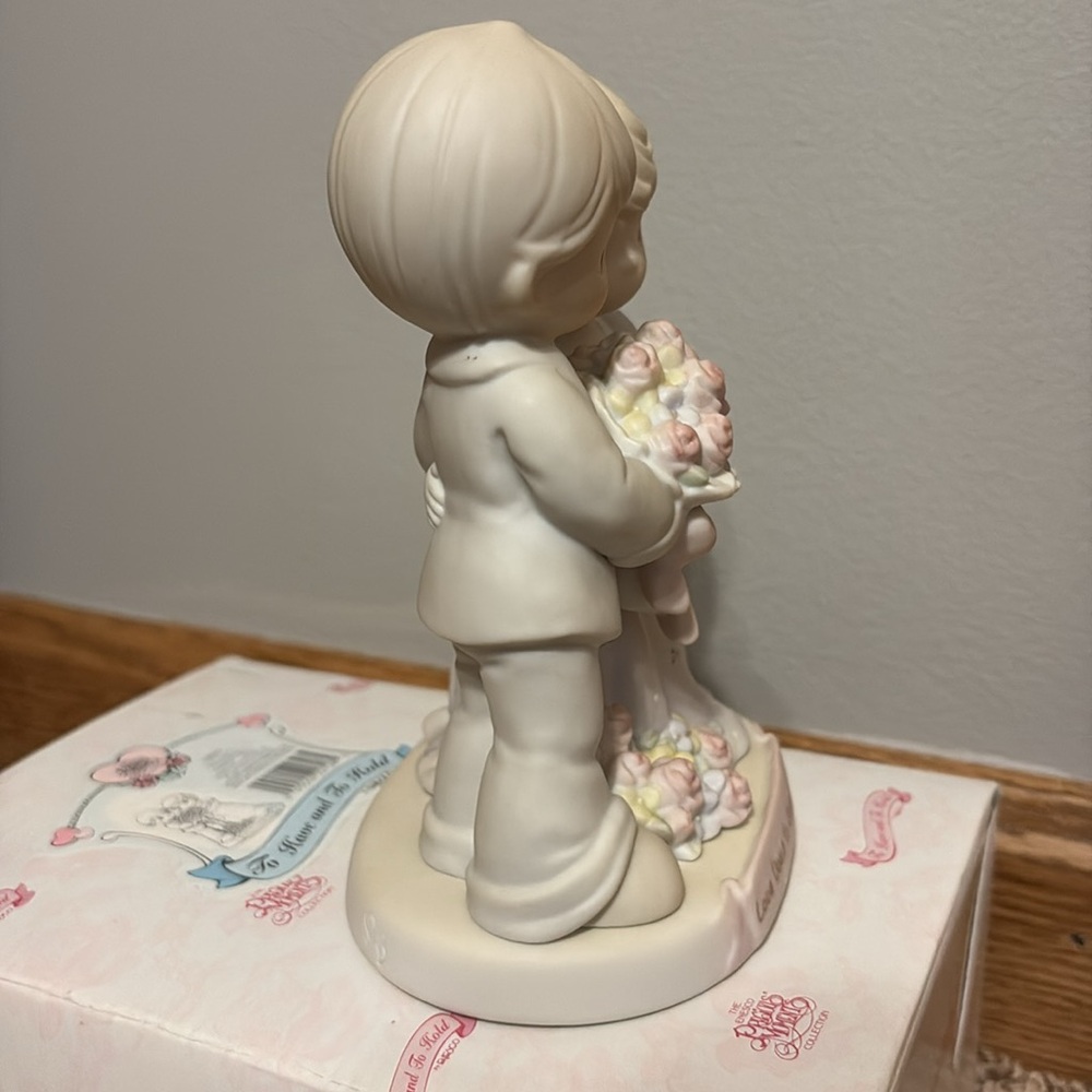 Vintage precious moments Wedding love vows to always bloom figurine groom bride - Picture 5 of 7
